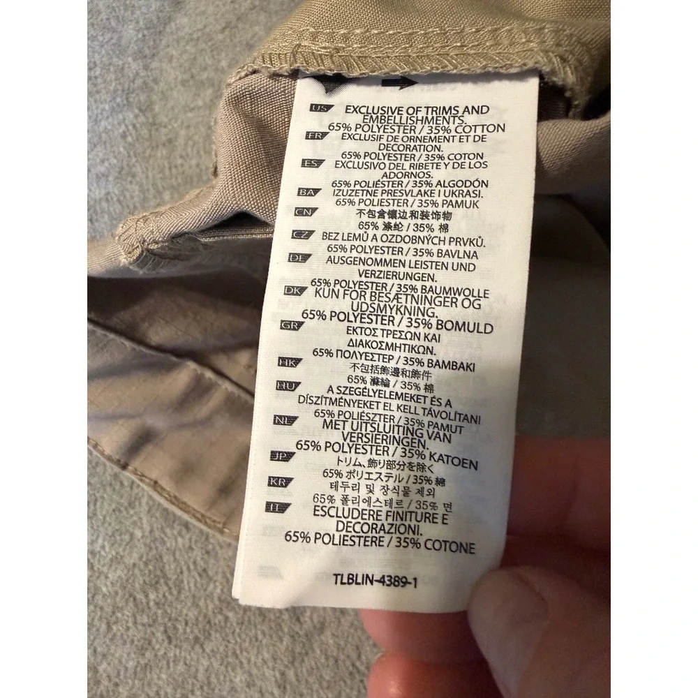 5.11 Tactical Stryke Pants Mens 36x32 Khaki Ripstop Cargo Work Hunting Utility